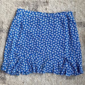 Daisy blue Madewell skirt
